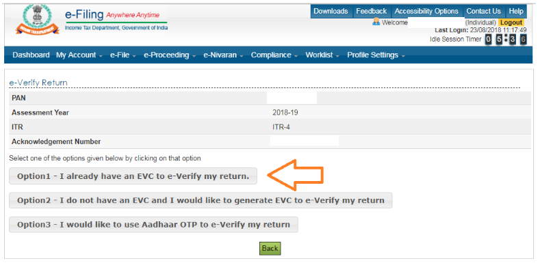 How To Verify Itr Online