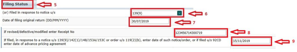 Response to defective return u/s 139(9) - ITR