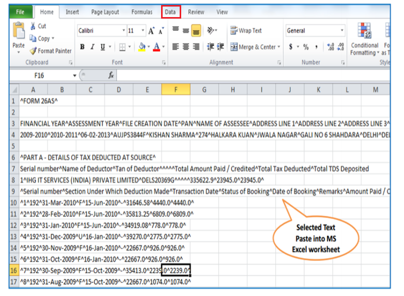 tds traces form 26as