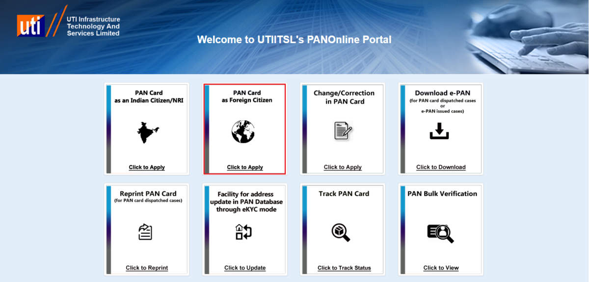 Pan Application Form 49aa For Nri On Utiitsl Learn By Quicko