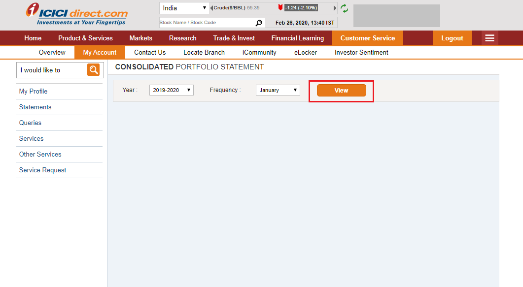 download how to icici bank statement in pdf format