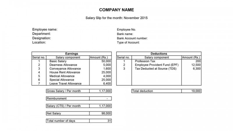 income from salary assignment