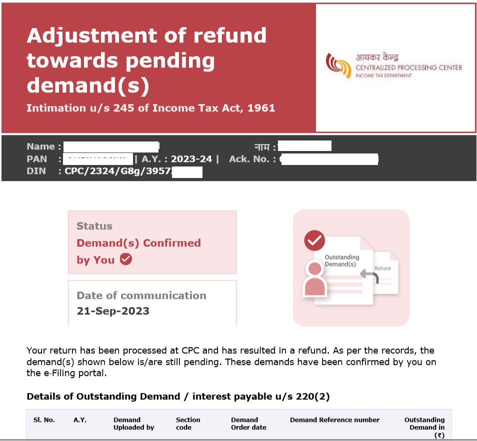 assignment of income tax repayment